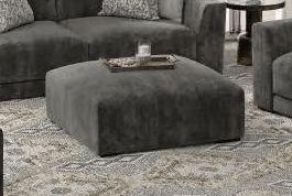 Silas Steel Ottoman - WCC Furniture & Mattress Center Lafayette & Lake Charles