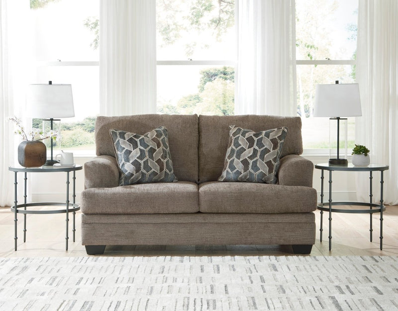 Stonemeade Nutmeg Loveseat - WCC Furniture & Mattress Center Lafayette & Lake Charles