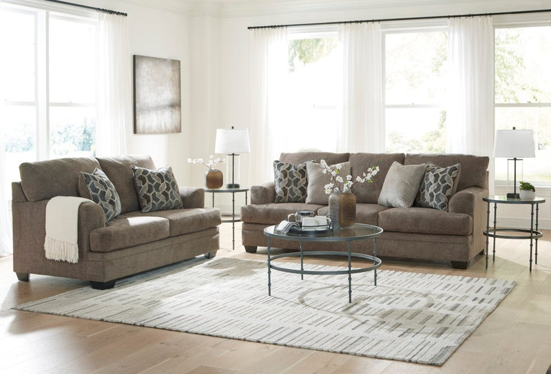 Stonemeade Nutmeg Sofa & Loveseat - WCC Furniture & Mattress Center Lafayette & Lake Charles
