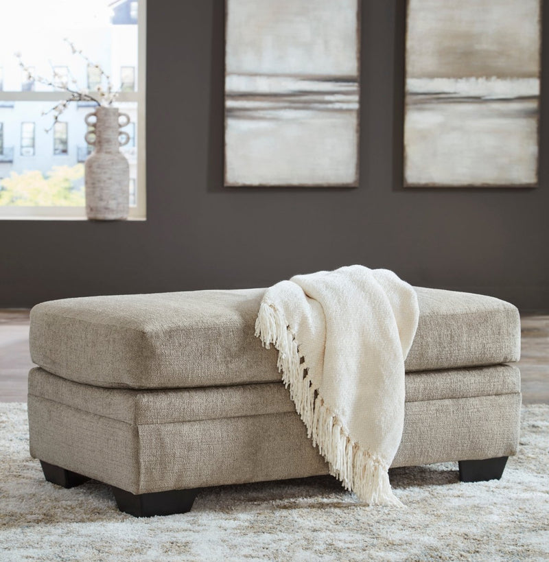 Stonemeade Taupe Ottoman - WCC Furniture & Mattress Center Lafayette & Lake Charles