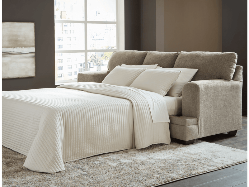 Stonemeade Taupe Sofa Sleeper - WCC Furniture & Mattress Center Lafayette & Lake Charles
