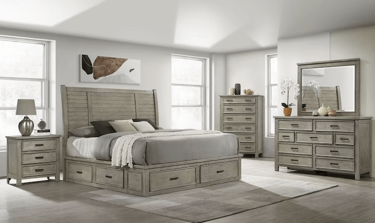 Sullivan Bed, Dresser & Mirror - WCC Furniture & Mattress Center Lafayette & Lake Charles