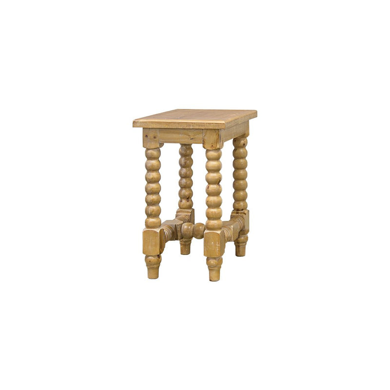 Thurston Light Barnwood Chairside Table - WCC Furniture & Mattress Center Lafayette & Lake Charles