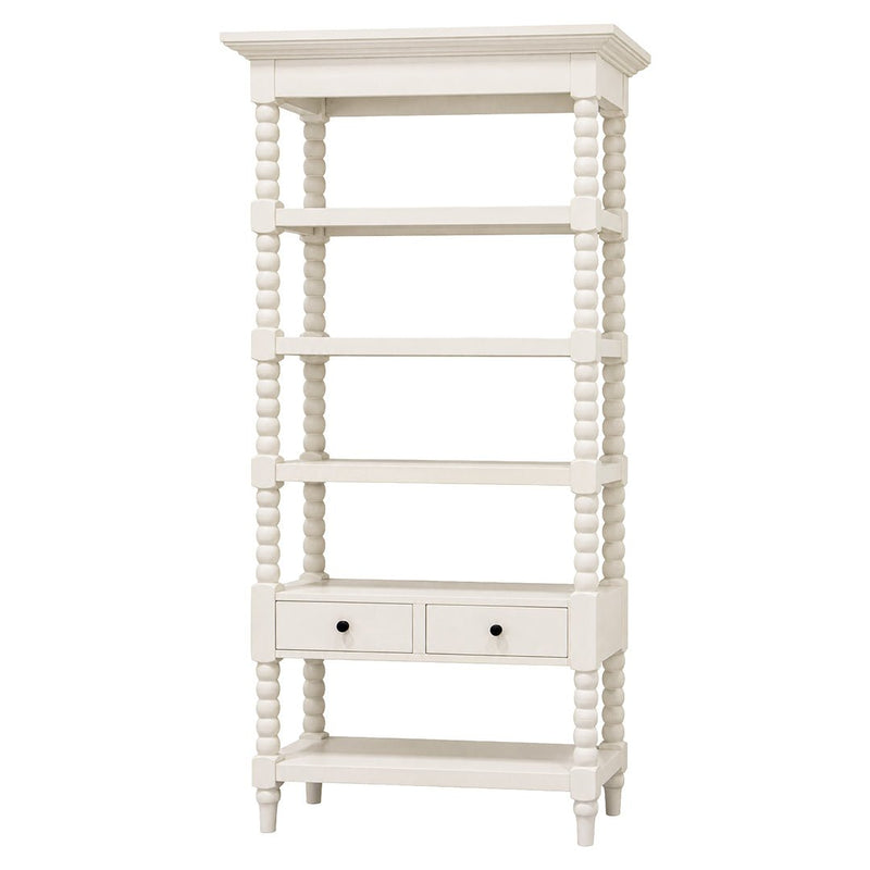 Thurston Swiss Coffee Bookcase - WCC Furniture & Mattress Center Lafayette & Lake Charles
