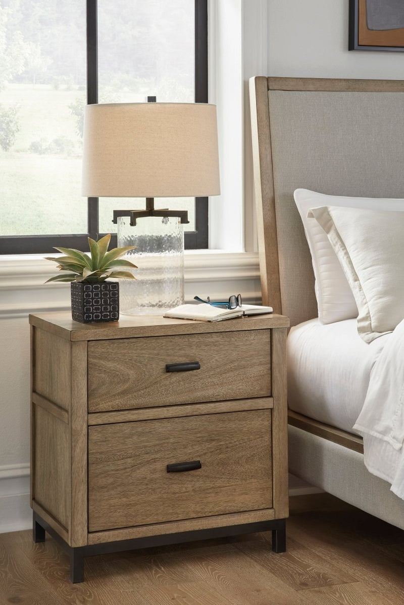Tomtyn Light Brown Nightstand - WCC Furniture & Mattress Center Lafayette & Lake Charles