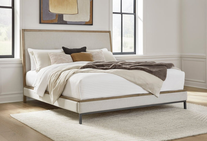 Tomtyn Light Brown Platform Bed - WCC Furniture & Mattress Center Lafayette & Lake Charles