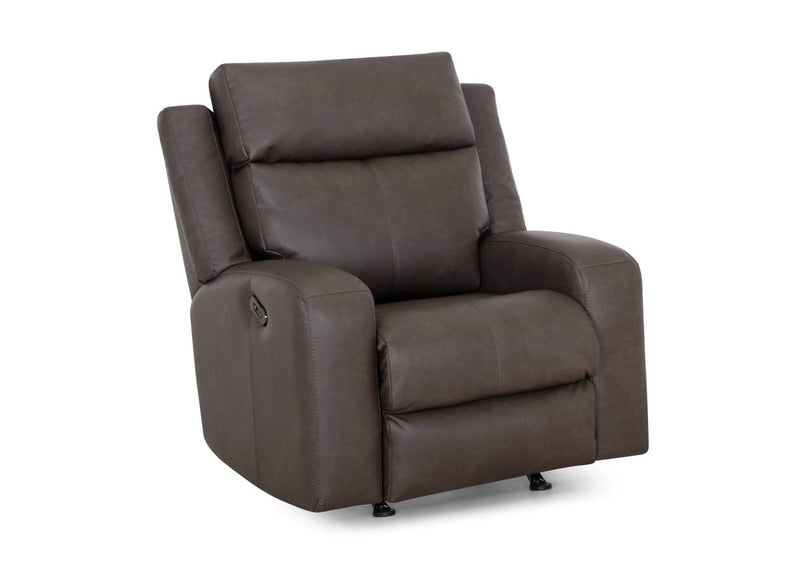 Winston Detroit Smoke Power Rocker Recliner - WCC Furniture & Mattress Center Lafayette & Lake Charles