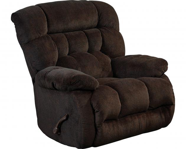 Daly Chocolate Chaise Swivel Glider Recliner
