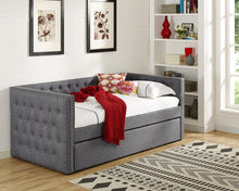 Load image into Gallery viewer, Trina Gray Day Bed w/Trundle
