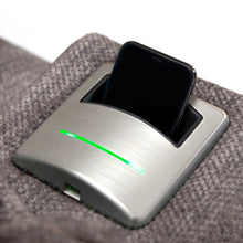 Load image into Gallery viewer, Gradin Romeo Silver Power Rocker Snuggler w/Cupholder/Charger/USB
