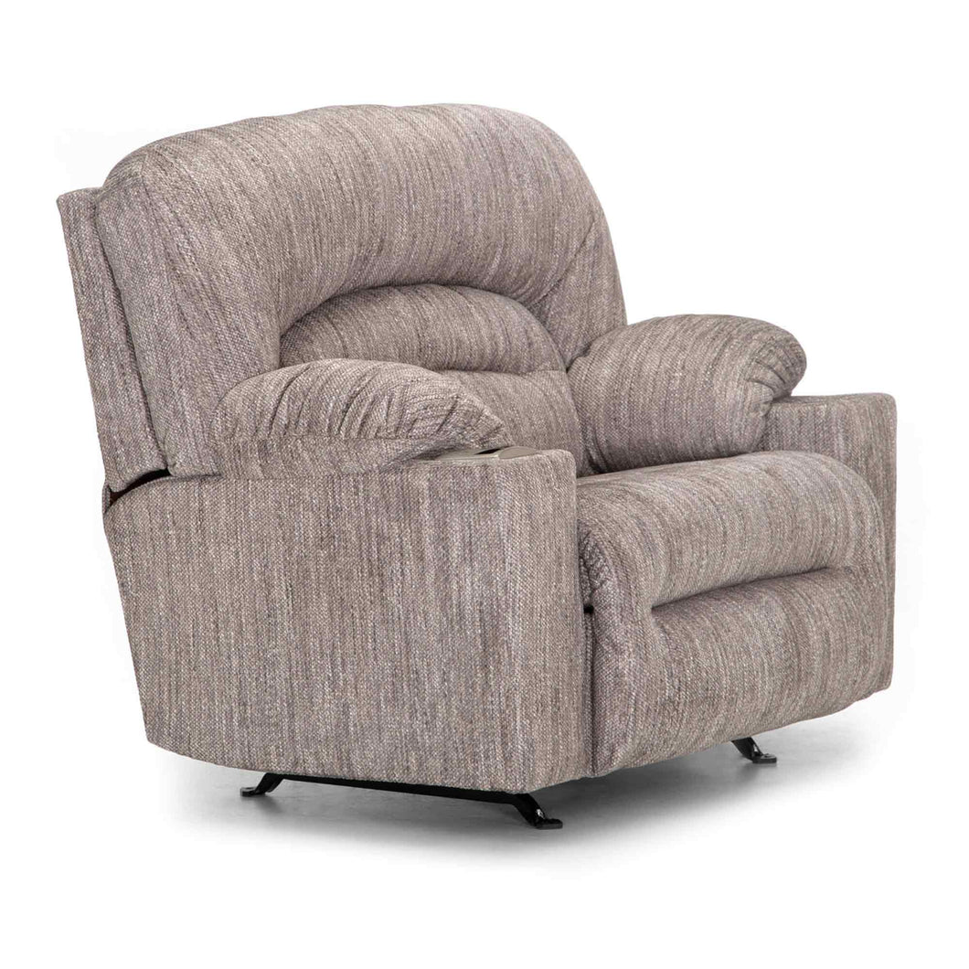 Gradin Romeo Silver Power Rocker Snuggler w/Cupholder/Charger/USB