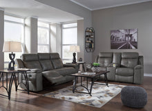 Load image into Gallery viewer, Jesolo Gray Reclining Sofa/Couch &amp; Reclining Loveseat
