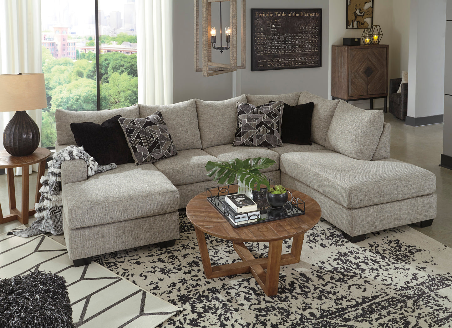 Megginson Storm LAF Sofa Chaise & RAF Corner Chaise Sectional