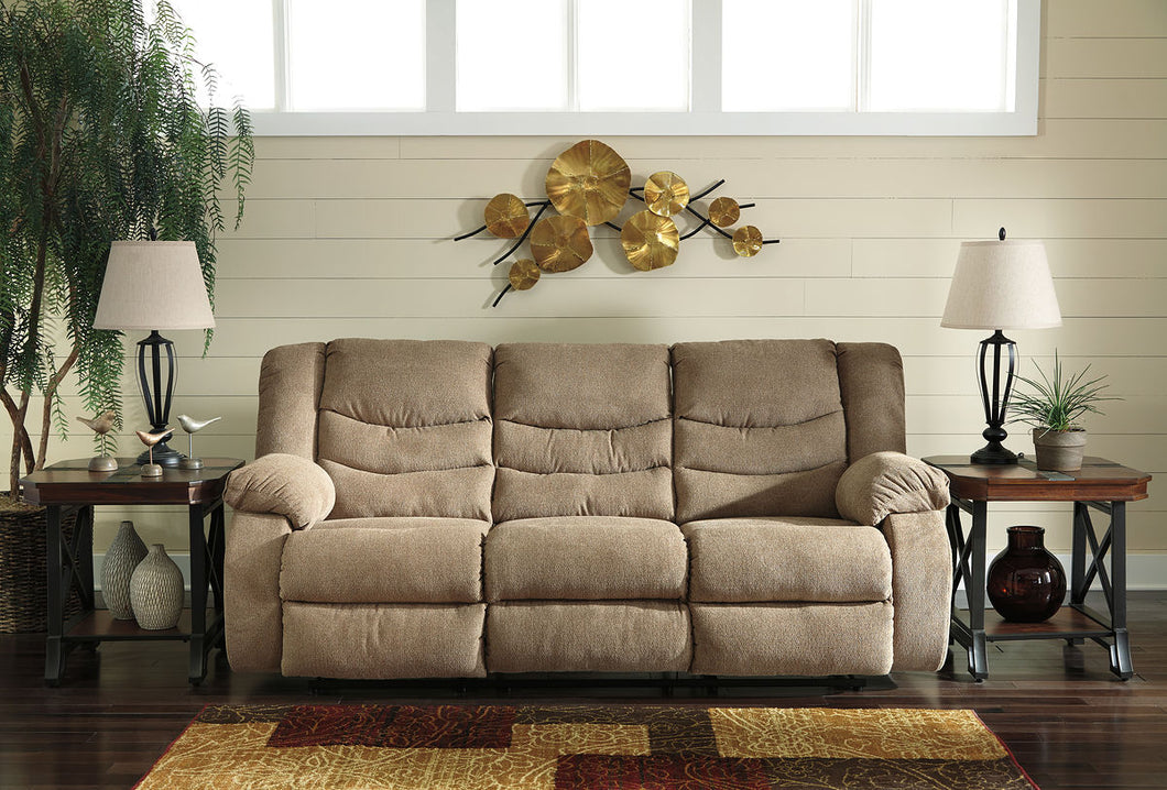Tulen Mocha Reclining Sofa/Couch