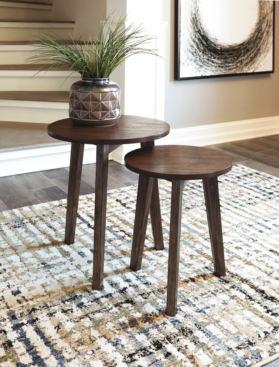 Clydmont Brown Accent Table Set