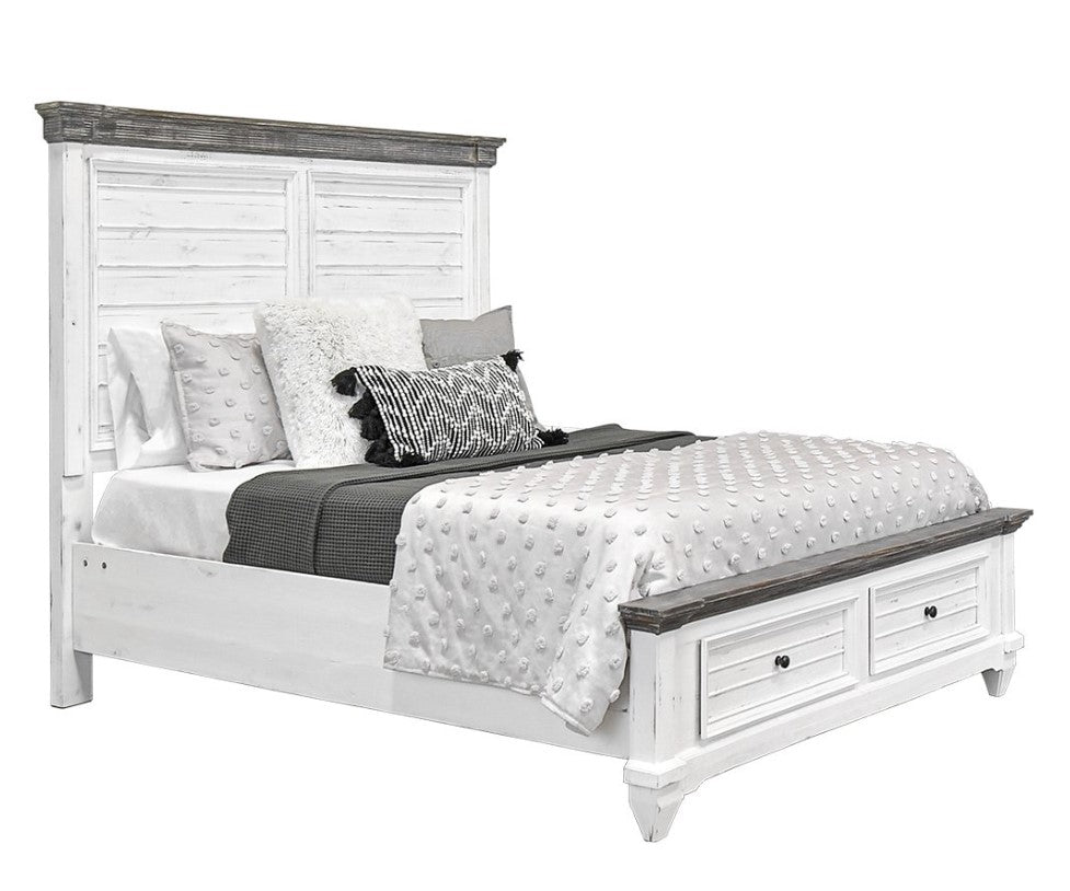 Amelia Queen Platform Storage Bed WCC Furniture & Mattress Center