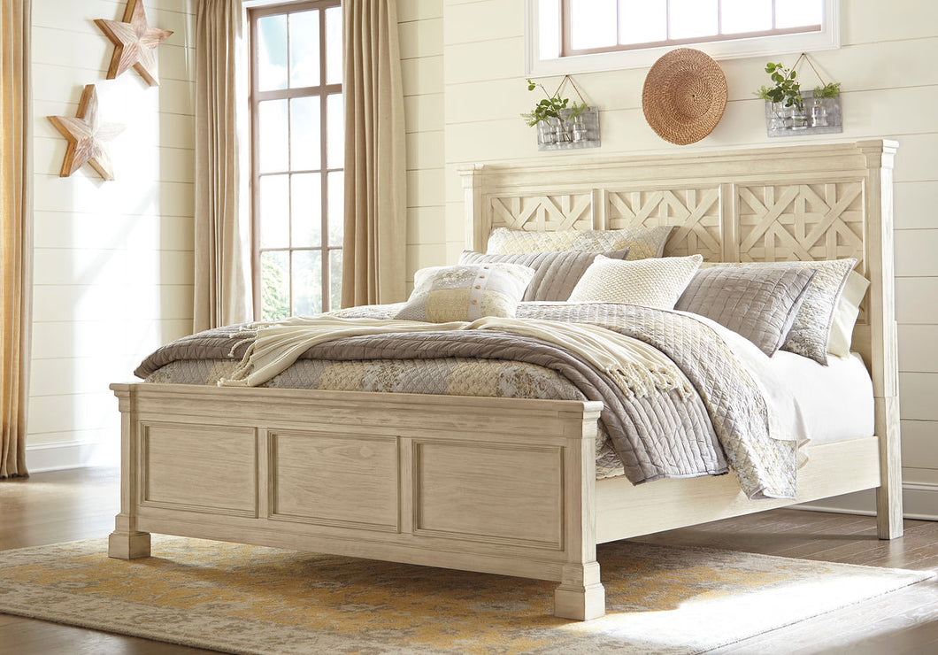 Bolanburg White Queen Panel Bed