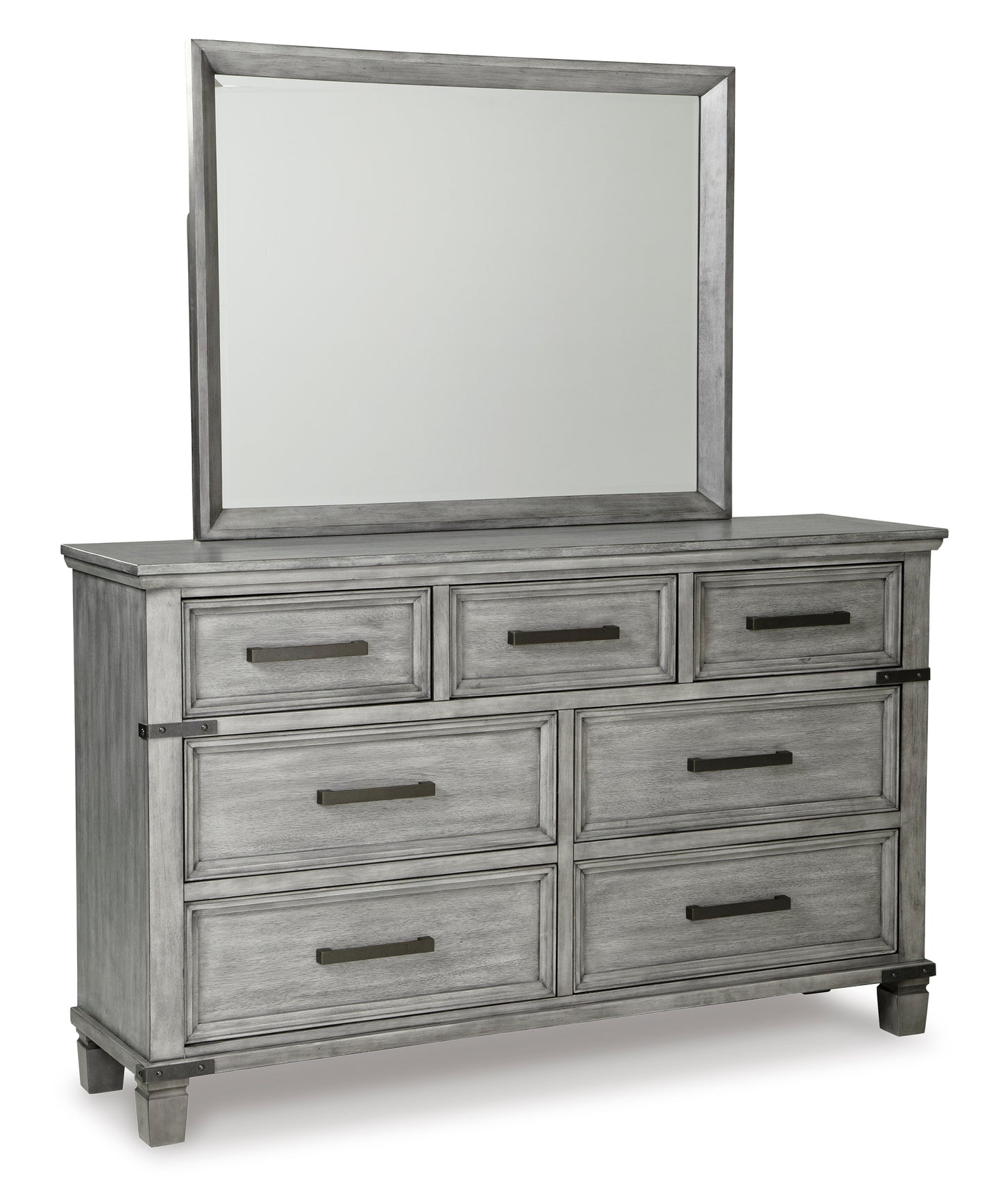Russelyn Gray Dresser & Mirror