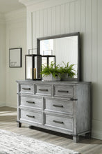 Load image into Gallery viewer, Russelyn Gray Dresser &amp; Mirror
