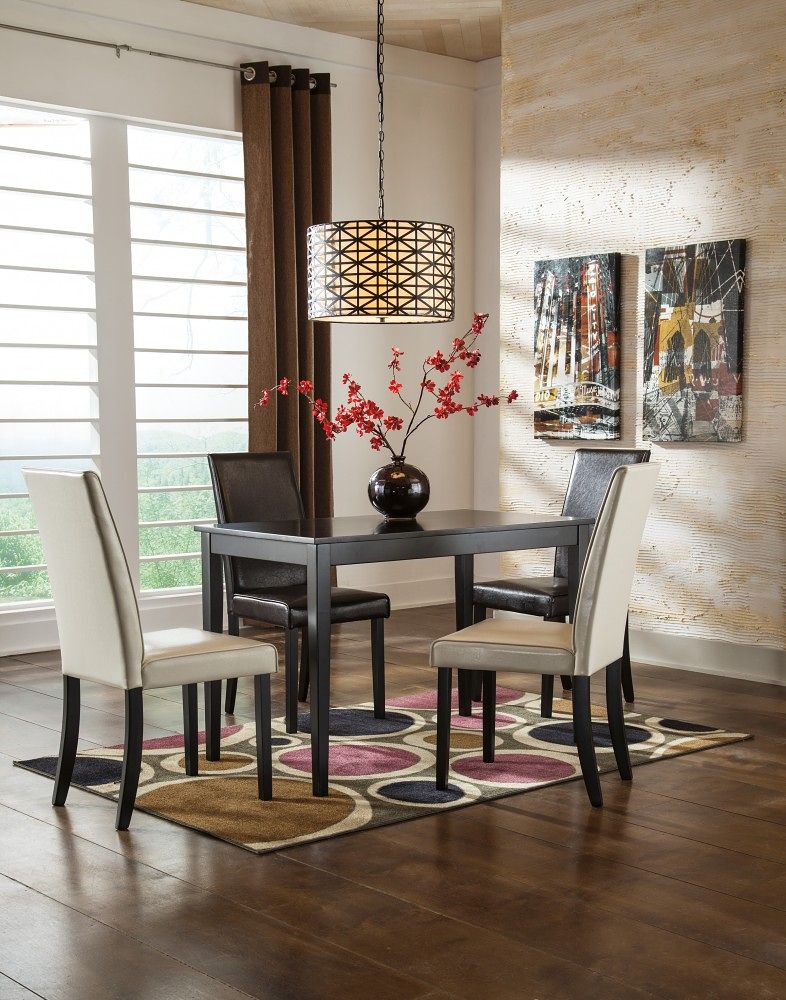 Kimonte 5 Piece Rectangular Dining Set