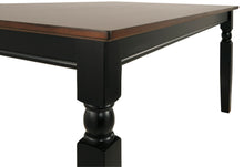 Load image into Gallery viewer, Owingsville Black/Brown Rectangular Dining Room Table

