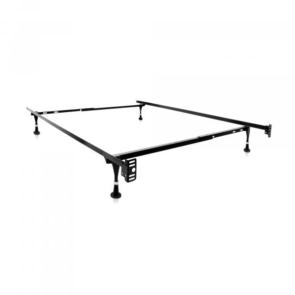 Twin/Full Adjustable Bed Frame w/Rollers