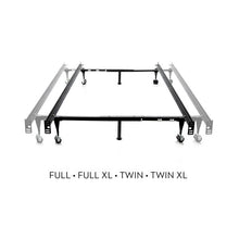 Load image into Gallery viewer, Twin/Full Adjustable Bed Frame w/Rollers

