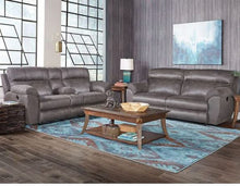 Load image into Gallery viewer, Atlas Charcoal Reclining Loveseat
