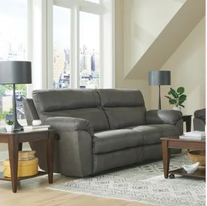 Atlas Charcoal Reclining Sofa