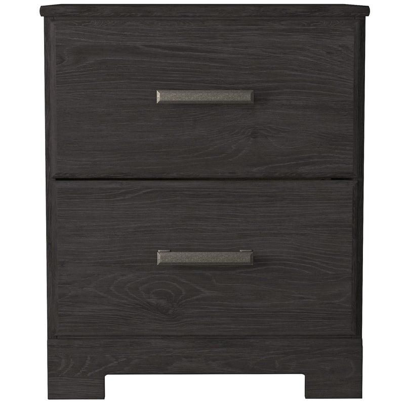 Belachime Charcoal Nightstand - WCC Furniture & Mattress Center Lafayette & Lake Charles