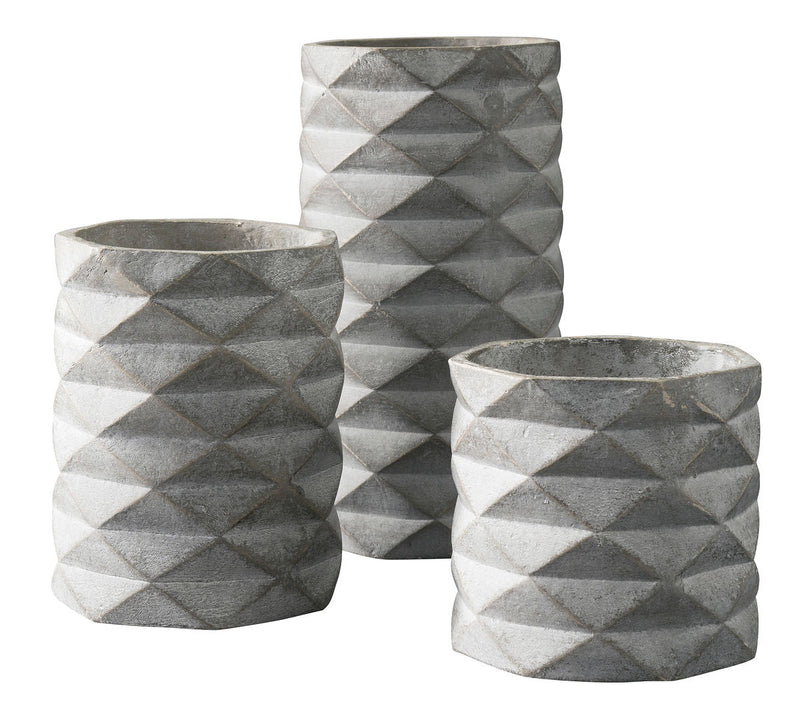 Charlot Gray Vase - WCC Furniture & Mattress Center Lafayette & Lake Charles