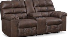 Load image into Gallery viewer, Derwin Nut Reclining Sofa &amp; Loveseat
