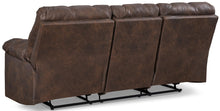 Load image into Gallery viewer, Derwin Nut Reclining  Sofa With Drop Down Table
