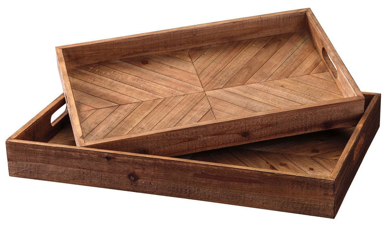 Dewitt Brown Tray Set - WCC Furniture & Mattress Center Lafayette & Lake Charles