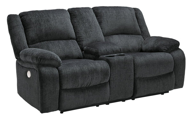 Draycoll Slate loveseat - WCC Furniture & Mattress Center Lafayette & Lake Charles