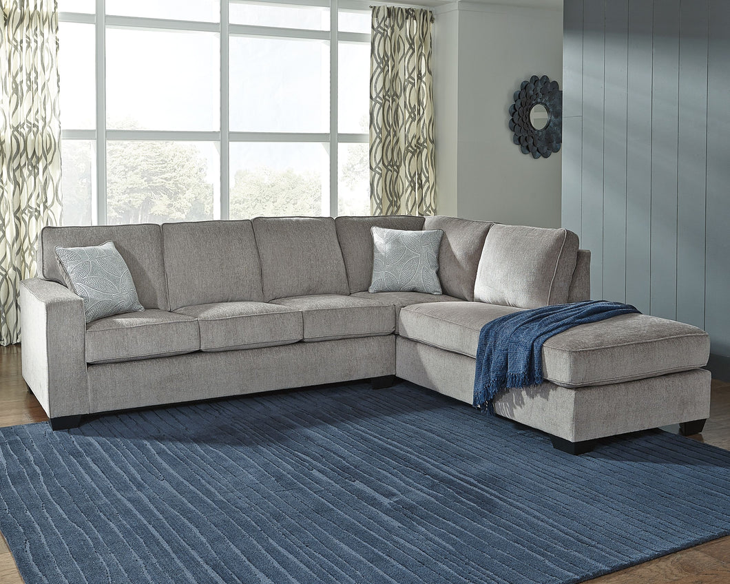 Altari Alloy RAF Corner Chaise Sectional & LAF Sofa/Couch