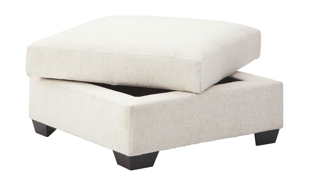 Cambri Snow Ottoman With Storage