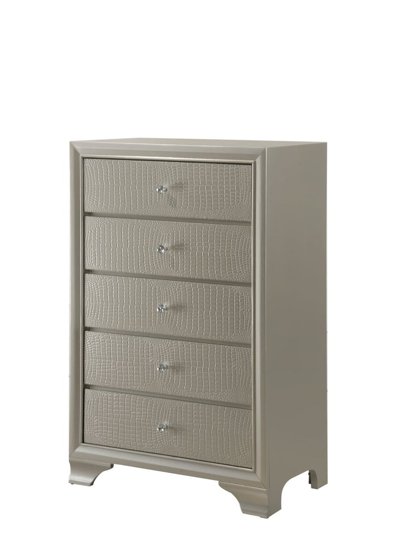Lyssa 5 Drawer Chest - WCC Furniture & Mattress Center Lafayette & Lake Charles
