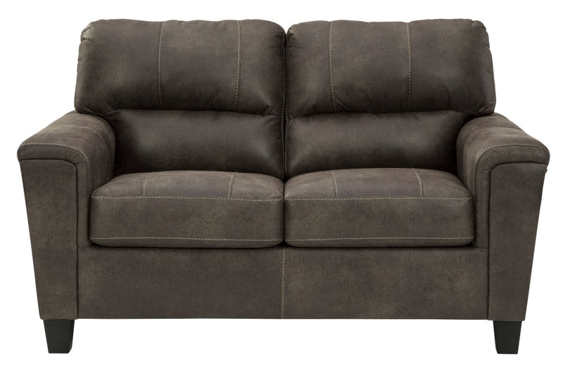 Navi Smoke Loveseat - WCC Furniture & Mattress Center Lafayette & Lake Charles
