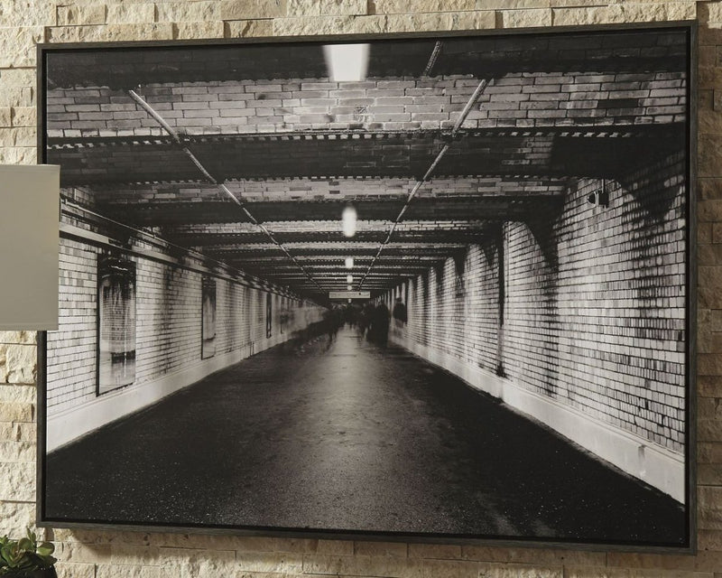 Param Black/White Wall Art - WCC Furniture & Mattress Center Lafayette & Lake Charles