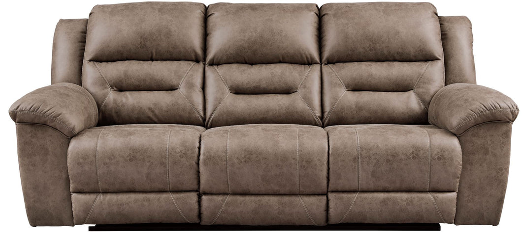 Stoneland Fossil Reclining Sofa/Couch