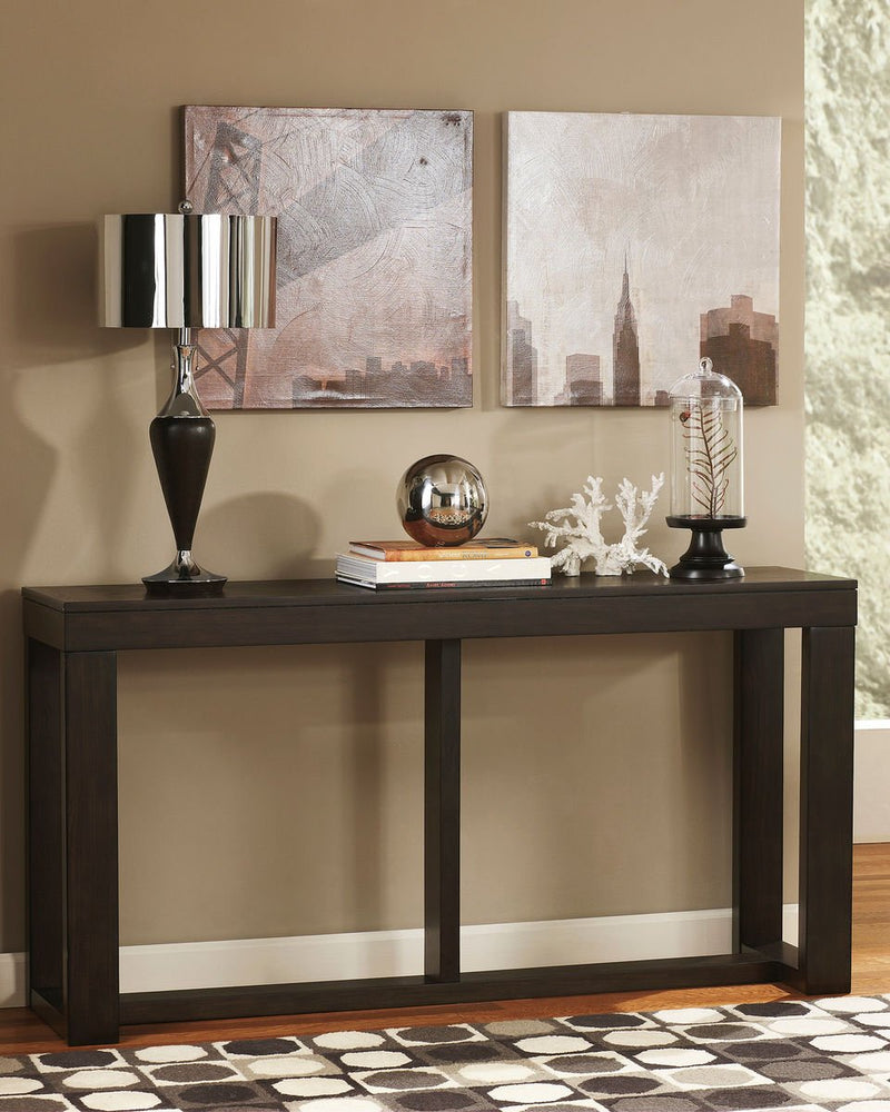 Watson Dark Brown Sofa/Couch Table - WCC Furniture & Mattress Center Lafayette & Lake Charles