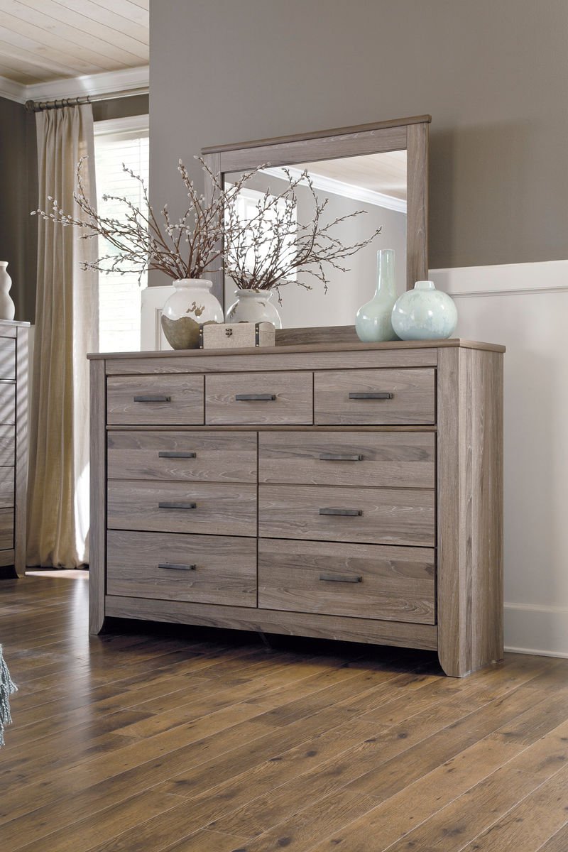 Zelen Dresser & Mirror - WCC Furniture & Mattress Center Lafayette & Lake Charles